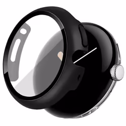 Coque rigide à couVerture complète Google Pixel Watch 3 (45 mm) Noir imoshion