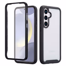 Coque 360° Full Protective Samsung Galaxy S25 Plus Noir imoshion