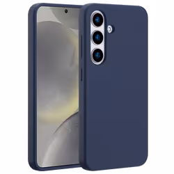 Accezz SH00079740, Housse, Samsung, Galaxy S25, 15,8 cm (6.2"), Bleu foncé