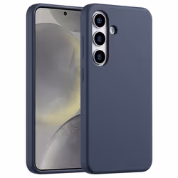 Accezz SH00079939, Housse, Samsung, Galaxy S25, 15,8 cm (6.2"), Bleu foncé