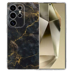 Coque Design Samsung Galaxy S25 Ultra Black Marble imoshion