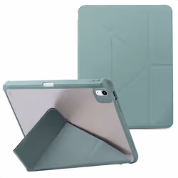 Coque tablette Origami iPad Air 11 pouces (2025) M3 / (2024) M2 Vert foncé imoshion