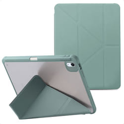 Coque tablette Origami iPad Air 11 pouces (2025) M3 / (2024) M2 Vert foncé imoshion