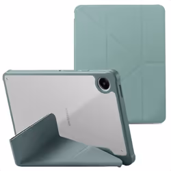 Coque tablette Origami Samsung Galaxy Tab A9 Plus Vert foncé imoshion