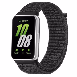 Bracelet Samsung Galaxy Fit 3 Nylon Noir imoshion