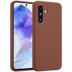 Accezz SH00080569, Housse, Samsung, Samsung Galaxy A36, 17 cm (6.7"), Marron