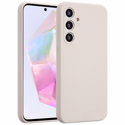 Accezz SH00080595, Housse, Samsung, Samsung Galaxy A35, 16,8 cm (6.6"), Beige