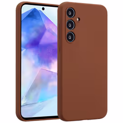 Accezz SH00080597, Housse, Samsung, Samsung Galaxy A55, 16,8 cm (6.6"), Marron