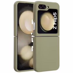 Accezz SH00080622, Housse, Samsung, Galaxy Z Flip 5, 17 cm (6.7"), Vert