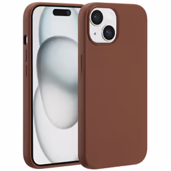 Accezz SH00080631, Housse, Apple, iPhone 15, 15,5 cm (6.1"), Marron