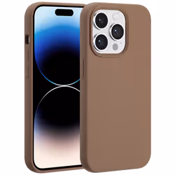 Accezz SH00080639, Housse, Apple, iPhone 14 Pro, 15,5 cm (6.1"), Châtain clair