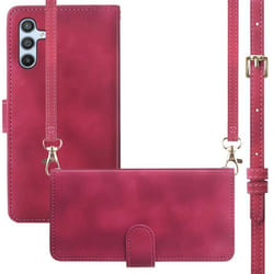 Etui de téléphone portefeuille avec cordon Samsung Galaxy A56 Rouge imoshion