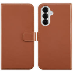 Selencia SH00080778 coque de protection pour téléphones portables 17 cm (6.7") Folio Châtain clair