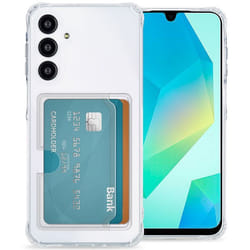 Coque silicone avec porte-cartes Samsung Galaxy A16 Transparent imoshion