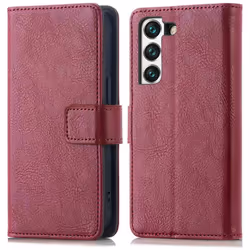 Coque Samsung Galaxy S22 Rouge foncé imoshion
