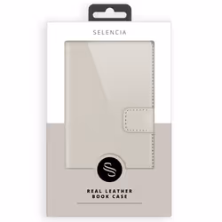 Selencia SH00081089 coque de protection pour téléphones portables 16,5 cm (6.5") Folio Gris clair