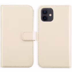 Selencia SH00081098, Folio, Apple, iPhone 12 (Pro), 15,5 cm (6.1"), Gris clair