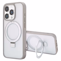 Accezz SH00081228, Housse, Apple, iPhone 15 Pro, 17 cm (6.7"), Gris