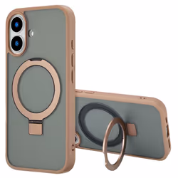 Accezz SH00081236, Housse, Apple, iPhone 16, 15,5 cm (6.1"), Marron
