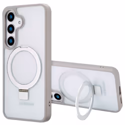 Accezz SH00081261, Housse, Samsung, Galaxy S25, 15,8 cm (6.2"), Gris