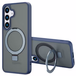 Accezz SH00081262, Housse, Samsung, Galaxy S25, 15,8 cm (6.2"), Bleu