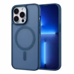 Coque Color Guard avec MagSafe iPhone 13 Pro Bleu foncé imoshion