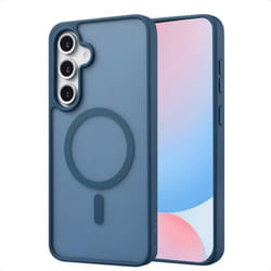 Coque Color Guard avec MagSafe Samsung Galaxy S24 FE Bleu foncé imoshion