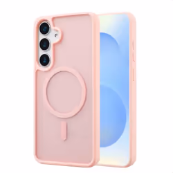 Coque Color Guard avec MagSafe Samsung Galaxy S25 Rose clair imoshion