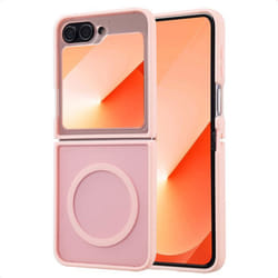 Coque Color Guard avec MagSafe Samsung Galaxy Z Flip 6 Rose clair imoshion
