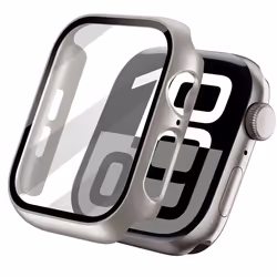 Coque rigide à couVerture complète Watch Series 10 42 mm Titane imoshion