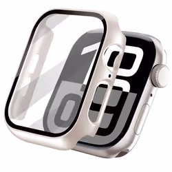 Coque rigide à couVerture complète Watch Series 10 46 mm Starlight imoshion