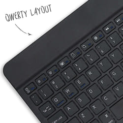Accezz SH00081301 clavier pour tablette QWERTY Bluetooth Noir