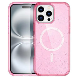 Coque Sparkle avec MagSafe iPhone 16 Pro Paillettes Rose imoshion
