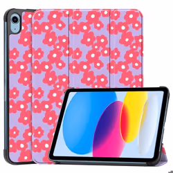 Coque tablette iPad 11 (2025) 11 pouces / iPad 10 (2022) 10.9 pouces Dusty Rose Blossom imoshion