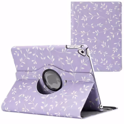 Coque tablette Design rotatif à 360° iPad 6 (2018) 9.7 pouces / iPad 5 (2017) 9.7 pouces / Air 2 (2014)/Air 1 (2013) Laverder