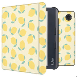 Design Slim Hard Sleepcover avec support Kobo Libra Colour / Tolino Vision Color Citrus Dream imoshion