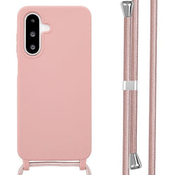 Coque en silicone avec cordon Samsung Galaxy A26 Sand Pink imoshion