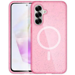 Coque Pailletée avec MagSafe Samsung Galaxy A56 Paillettes Rose imoshion