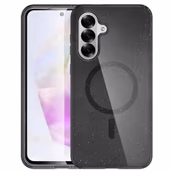 Coque Pailletée avec MagSafe Samsung Galaxy A36 Glitter Noir imoshion