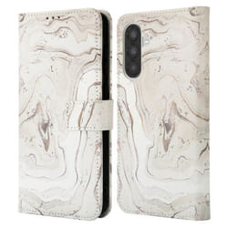Étui de téléphone portefeuille Design Samsung Galaxy A56 Sandy Marble imoshion