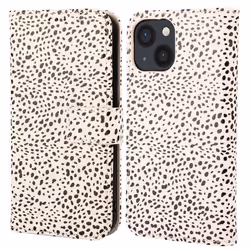 Étui de téléphone portefeuille Design iPhone 13 Desert Dots imoshion