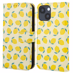 Étui de téléphone portefeuille Design iPhone 14 Citrus Dream imoshion