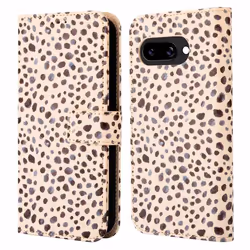 Étui de téléphone portefeuille Design Google Pixel 9a Black And White Dots imoshion