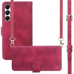 Etui de téléphone portefeuille avec cordon Samsung Galaxy A26 Rouge imoshion