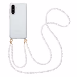 Coque avec dragonne + bracelet Samsung Galaxy A56 Perles imoshion