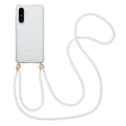 Coque avec dragonne + bracelet Samsung Galaxy A56 Perles imoshion