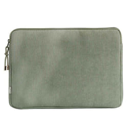 Pochette ordinateur Corduroy 15-16 pouces Pistache Cream Selencia