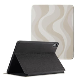 Coque tablette Vivid iPad Air 11 pouces (2025) M3 / (2024) M2 / Air 5 (2022) / Air 4 (2020) Desert Waves Beige Selencia