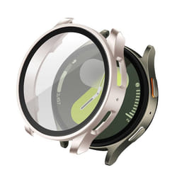 Coque rigide à couVerture complète Samsung Galaxy Watch 7 40 mm Lumière Stellaire imoshion