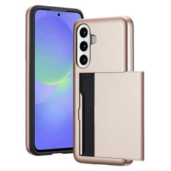 Coque arrière avec porte-cartes Samsung Galaxy A36 / A56 Rose Gold imoshion